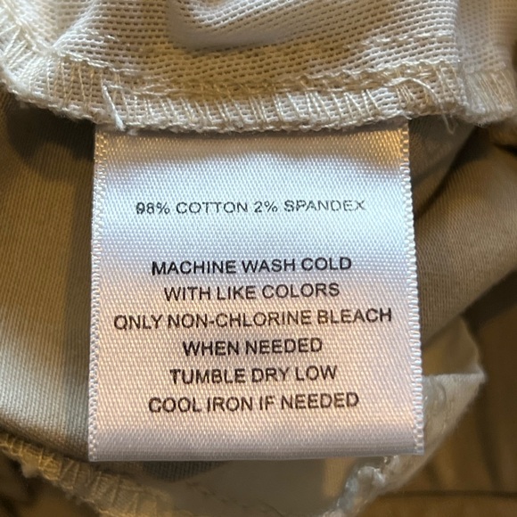 Sag Harbor size 16 Capris- bone or cream colored - Picture 2 of 6